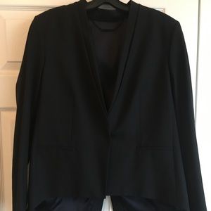 Elie Tahiti Black Fine Wool Jacket 10